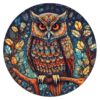 Wooden Jigsaw Puzzle-Mystic Owl