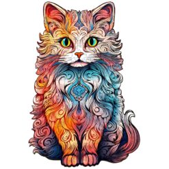 Wooden Jigsaw Puzzle-Persian Cat 2