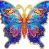 Wooden Jigsaw Puzzle-Beautiful Butterfly