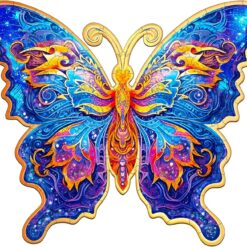 Wooden Jigsaw Puzzle-Beautiful Butterfly