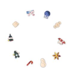 Alternative view of Wooden Jigsaw Puzzle-CHRISTMAS CRYSTAL BALL