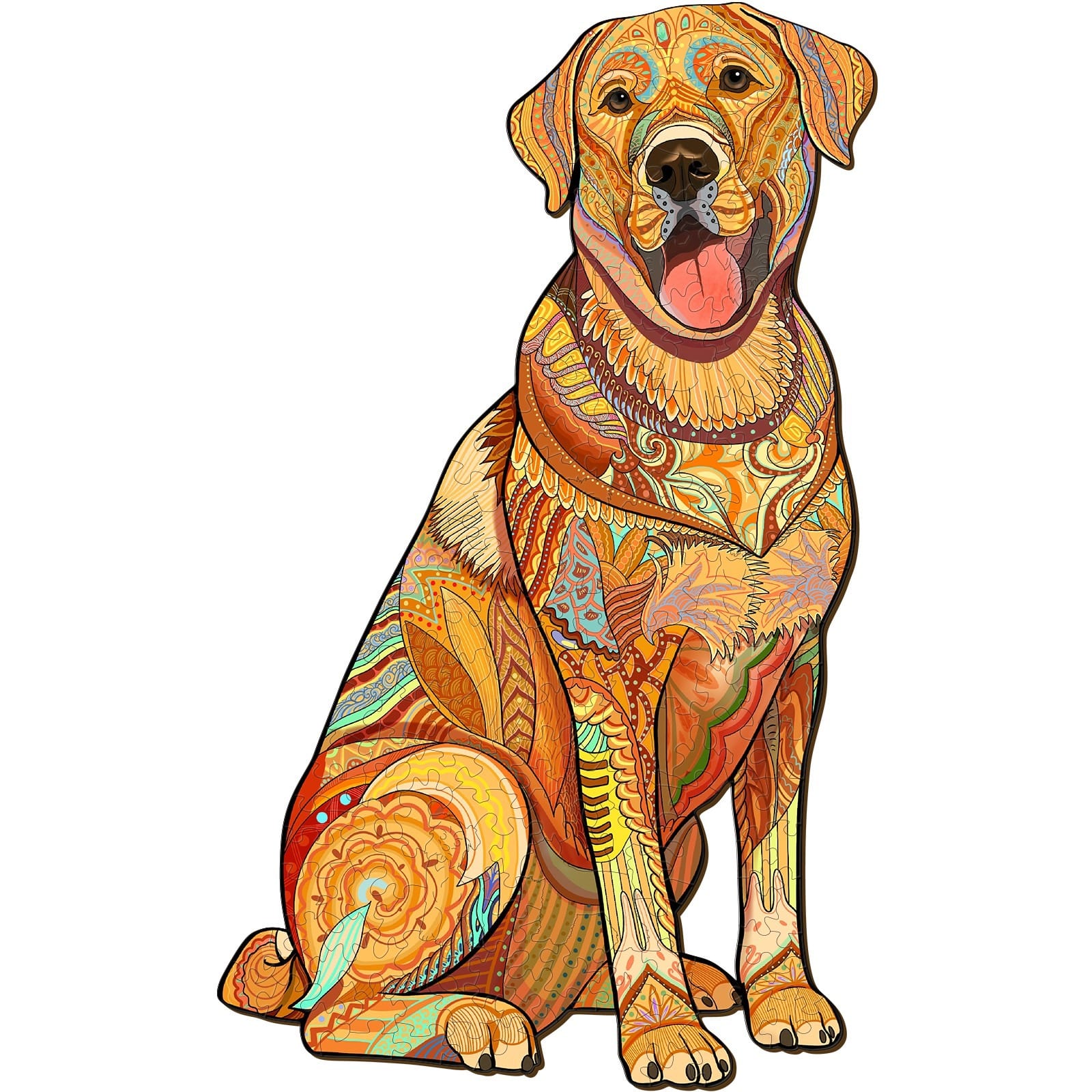 Wooden Jigsaw Puzzle-LABRADOR
