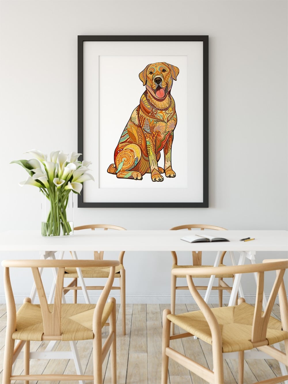 Wooden Jigsaw Puzzle-LABRADOR - Image 9