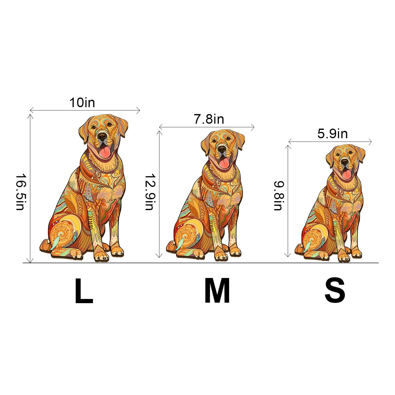 Wooden Jigsaw Puzzle-LABRADOR - Image 4