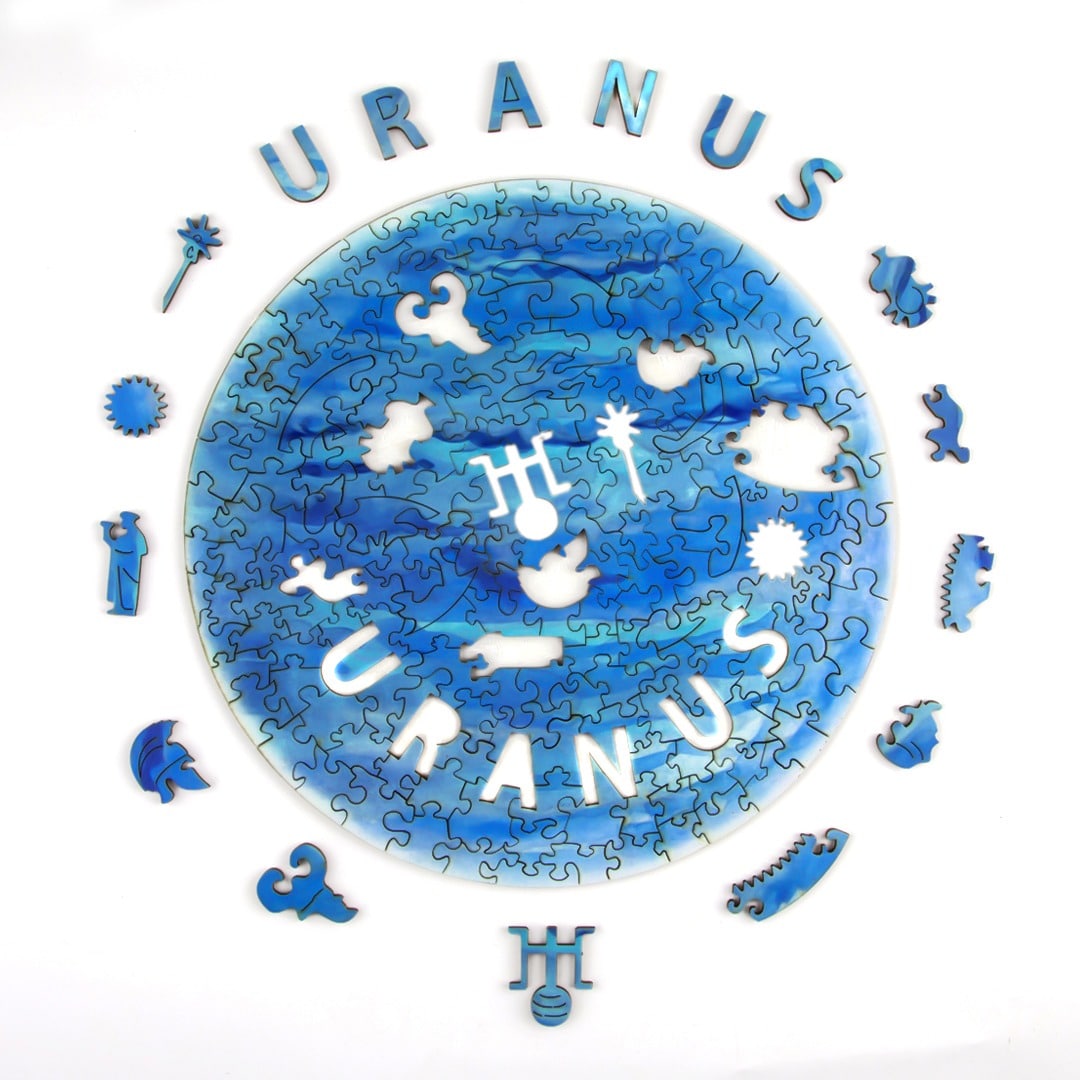 Wooden Jigsaw Puzzle-URANUS - Image 2