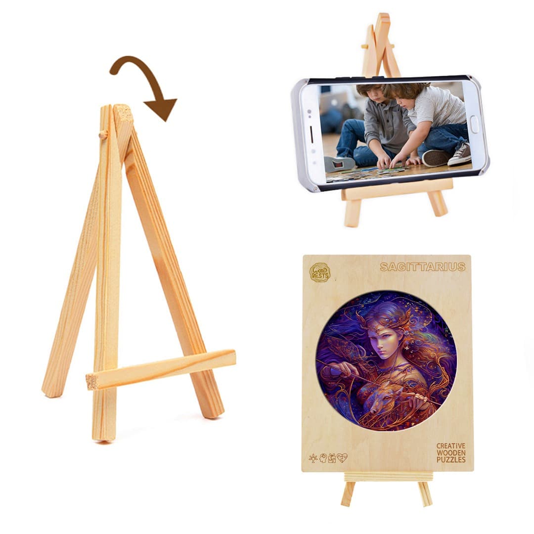 Zodiac Wooden Jigsaw Puzzle-Sagittarius - Image 3