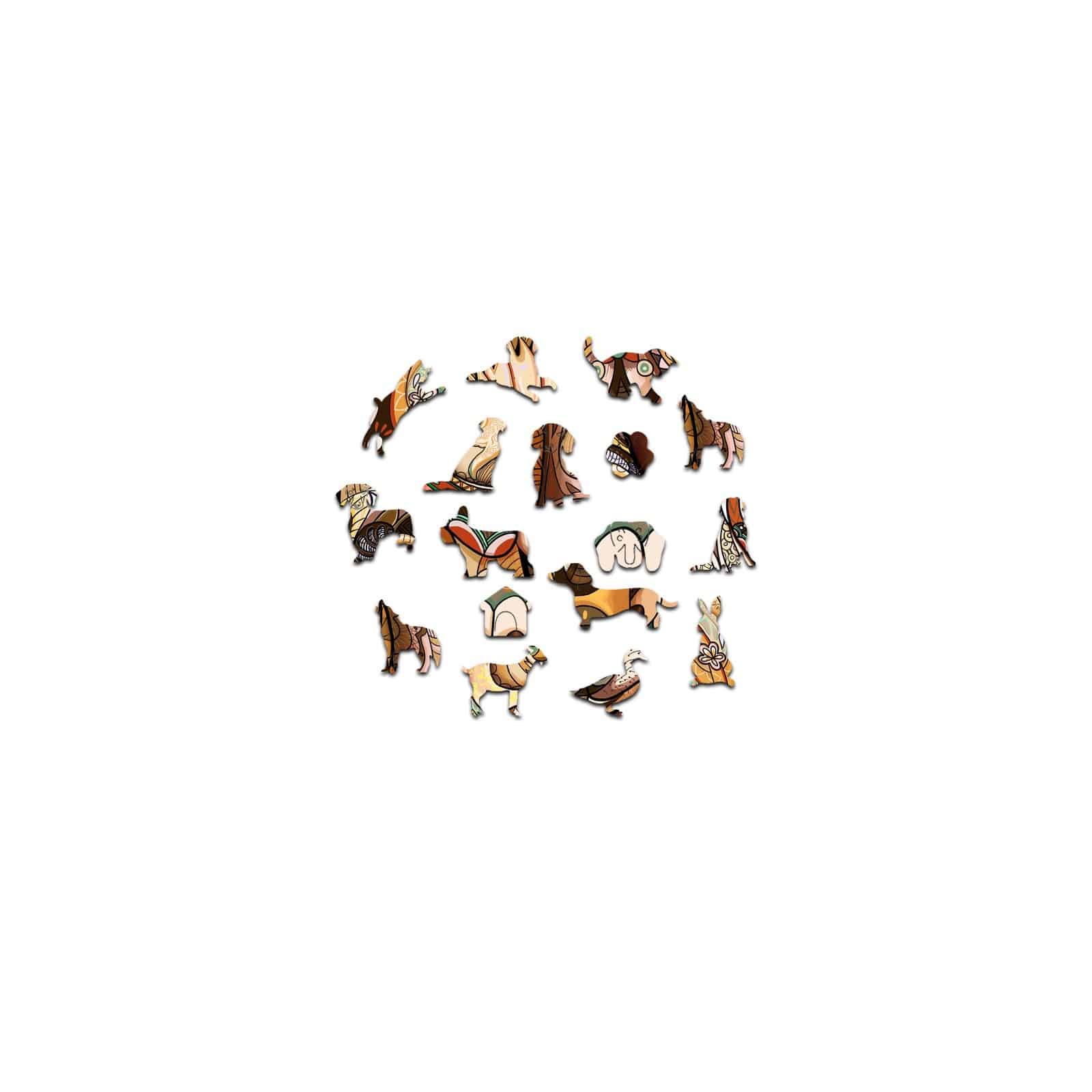 Wooden Jigsaw Puzzle-Dachshund - Image 3