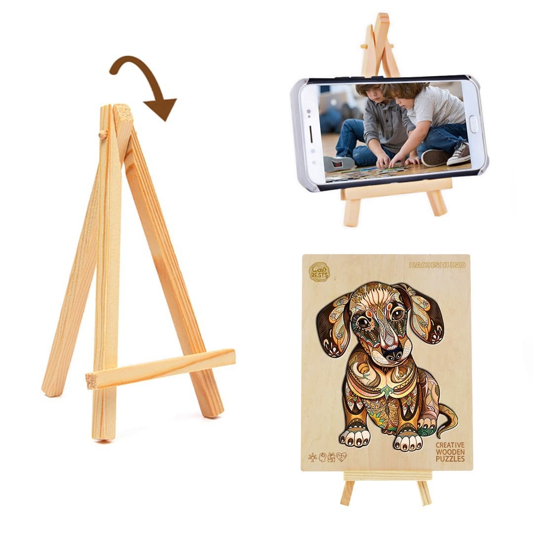 Wooden Jigsaw Puzzle-Dachshund - Image 5
