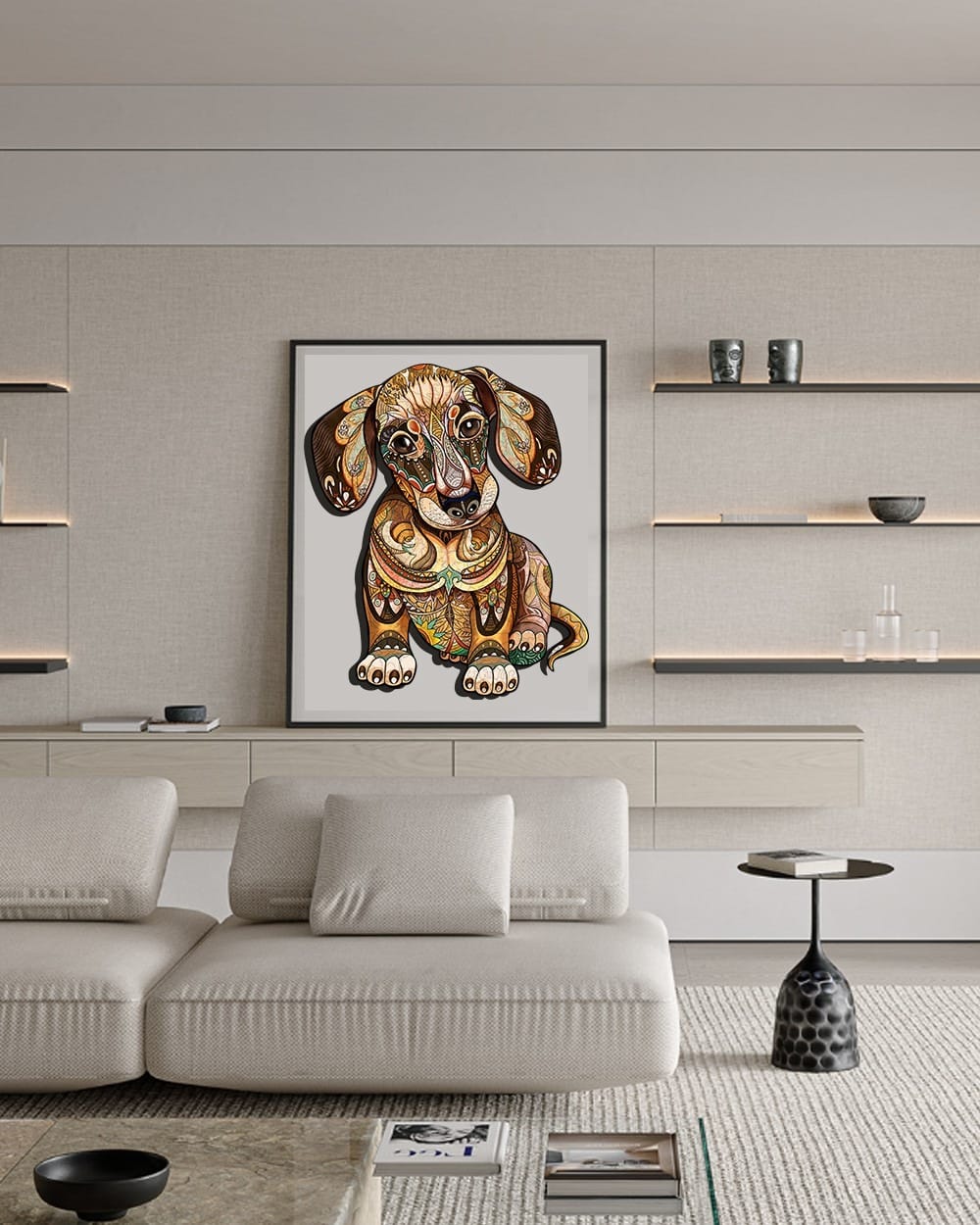 Wooden Jigsaw Puzzle-Dachshund - Image 7