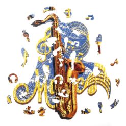 Alternative view of Wooden Jigsaw Puzzle-SACHS