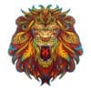 Wooden Jigsaw Puzzle-STATELY LION