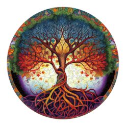 Wooden Jigsaw Puzzle-Tree of Life 6