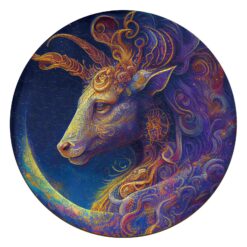 Zodiac Wooden Jigsaw Puzzle-Capricorn