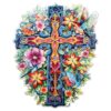 Wooden Jigsaw Puzzle-Blessing Cross-2