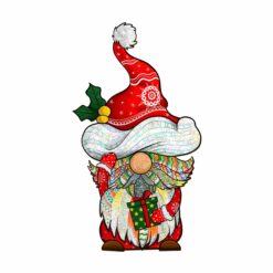 Wooden Jigsaw Puzzle-CHRISTMAS GOBLIN