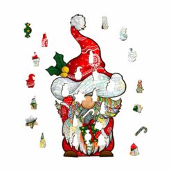 Alternative view of Wooden Jigsaw Puzzle-CHRISTMAS GOBLIN