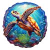 Wooden Jigsaw Puzzle-DEEP SEA TURTLE-1