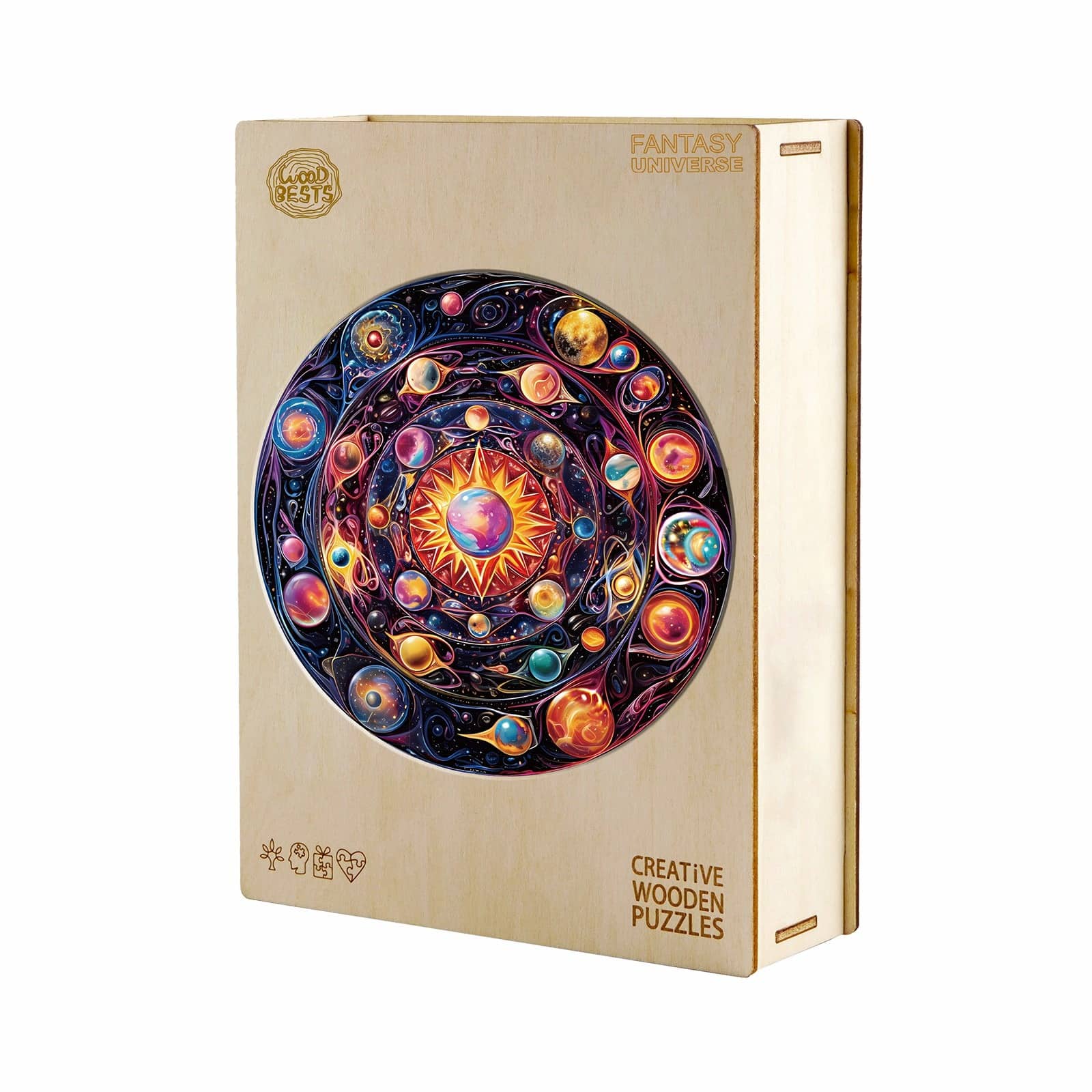 Wooden Jigsaw Puzzle-Fantasy Universe - Image 5