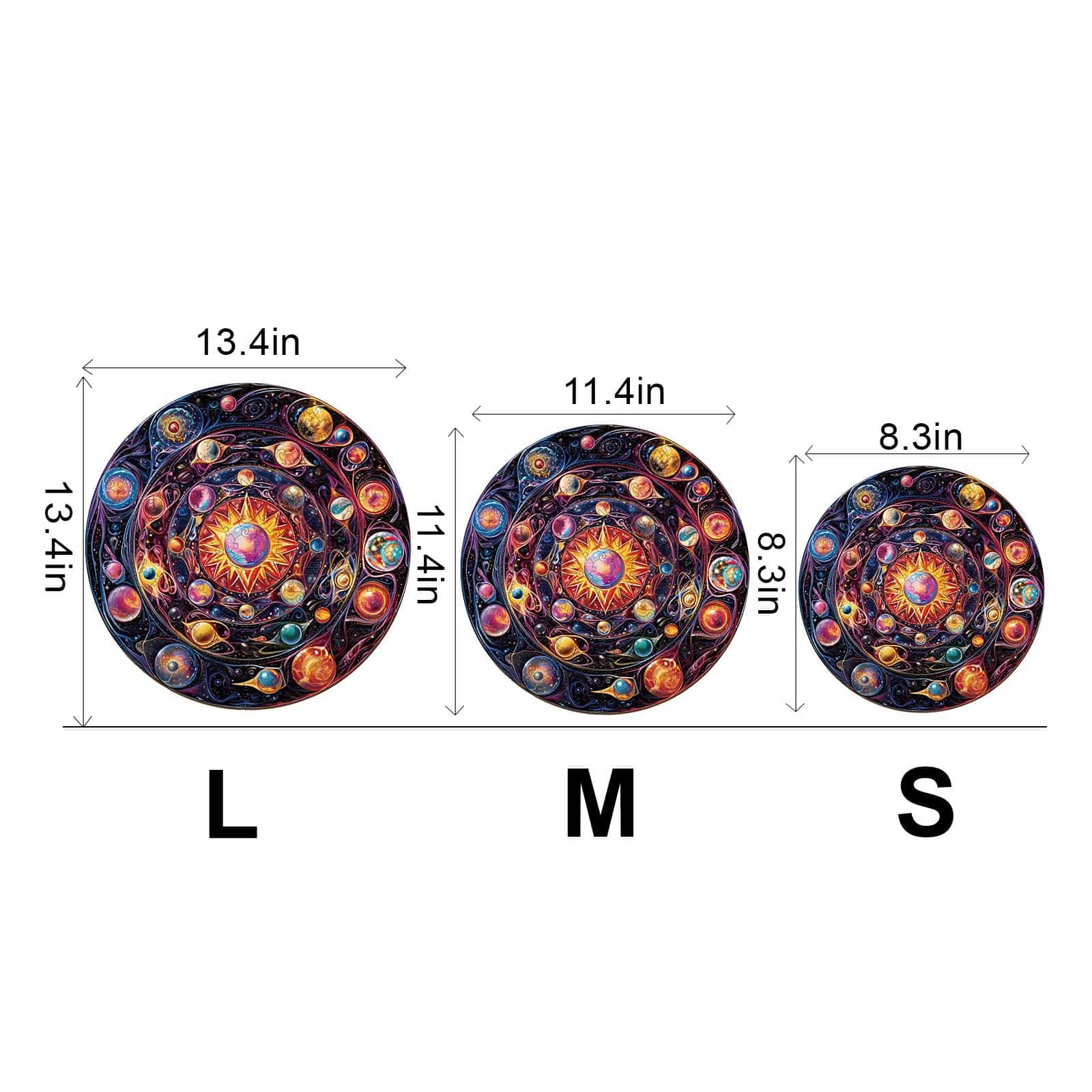 Wooden Jigsaw Puzzle-Fantasy Universe - Image 3