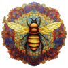 Wooden Jigsaw Puzzle-MANDALA BEE