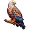 Wooden Jigsaw Puzzle-Mighty Bald Eagle