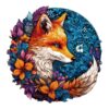 Wooden Jigsaw Puzzle-Mysterious Fox