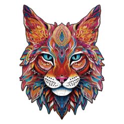 Wooden Jigsaw Puzzle-MYSTERIOUS LYNX