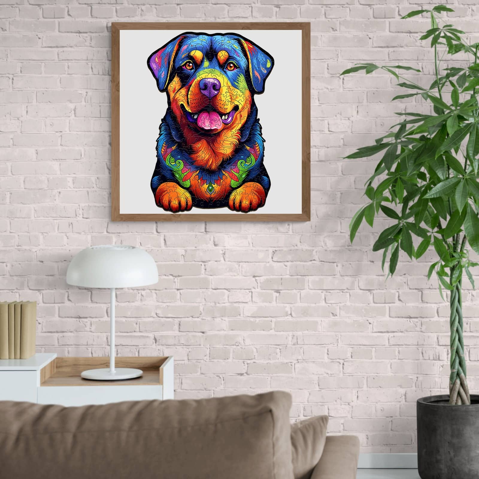 Wooden Jigsaw Puzzle-Rottweiler-2 - Image 8