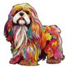 Wooden Jigsaw Puzzle-Beautiful Shih Tzu 2