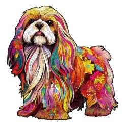 Wooden Jigsaw Puzzle-Beautiful Shih Tzu 2