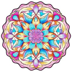 Wooden Jigsaw Puzzle-Datura Flower