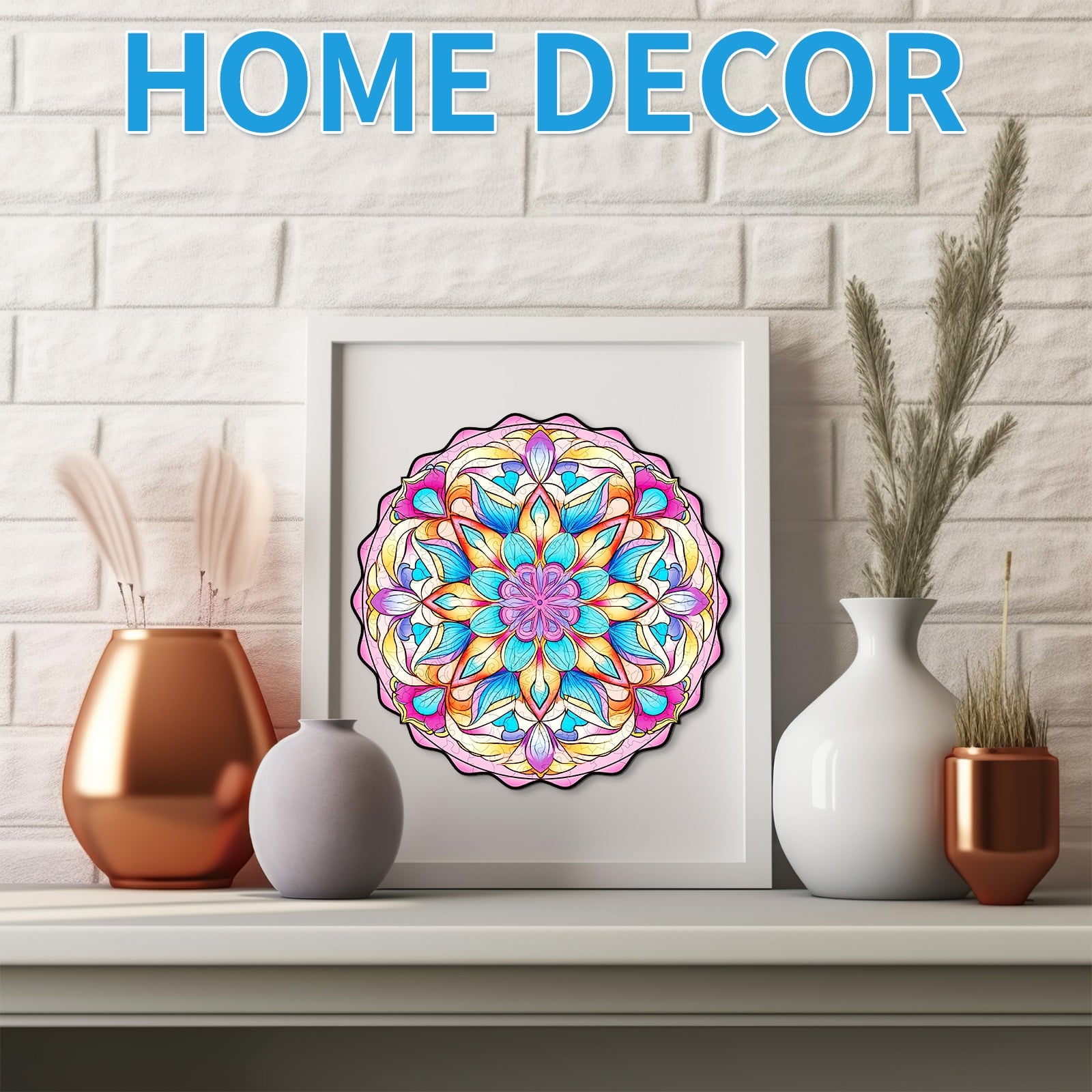 Wooden Jigsaw Puzzle-Datura Flower - Image 6