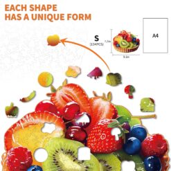 Alternative view of Wooden Jigsaw Puzzle-Fruit Pie