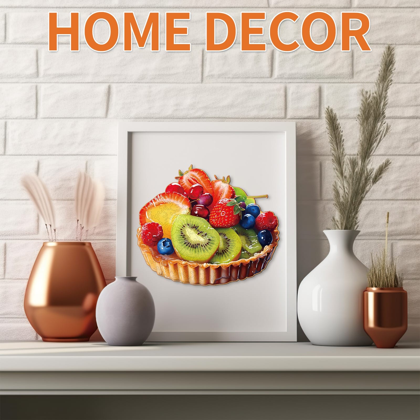 Wooden Jigsaw Puzzle-Fruit Pie - Image 6