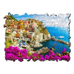 Wooden Jigsaw Puzzle-ITALIAN RIVIERA