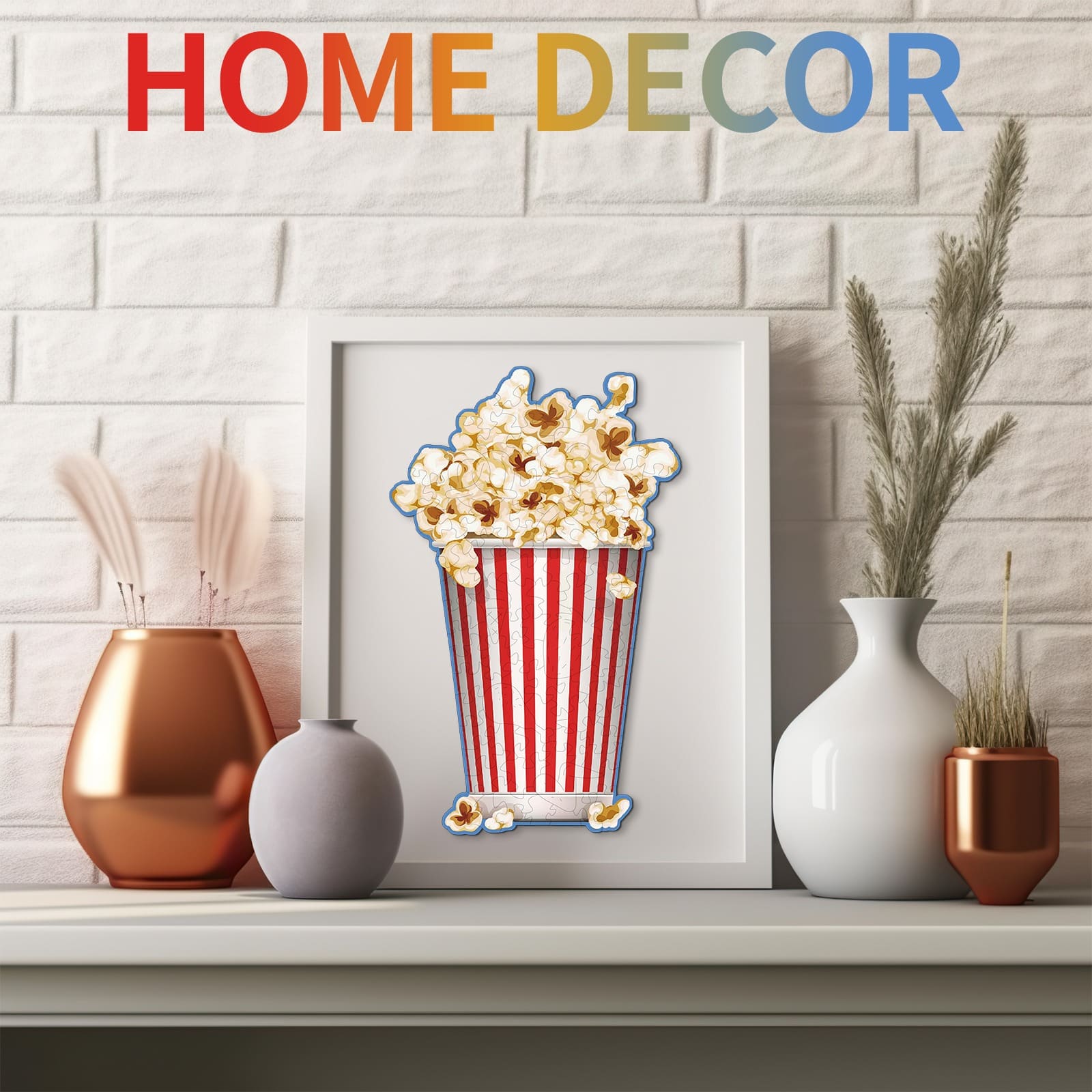 Wooden Jigsaw Puzzle-Popcorn - Image 6