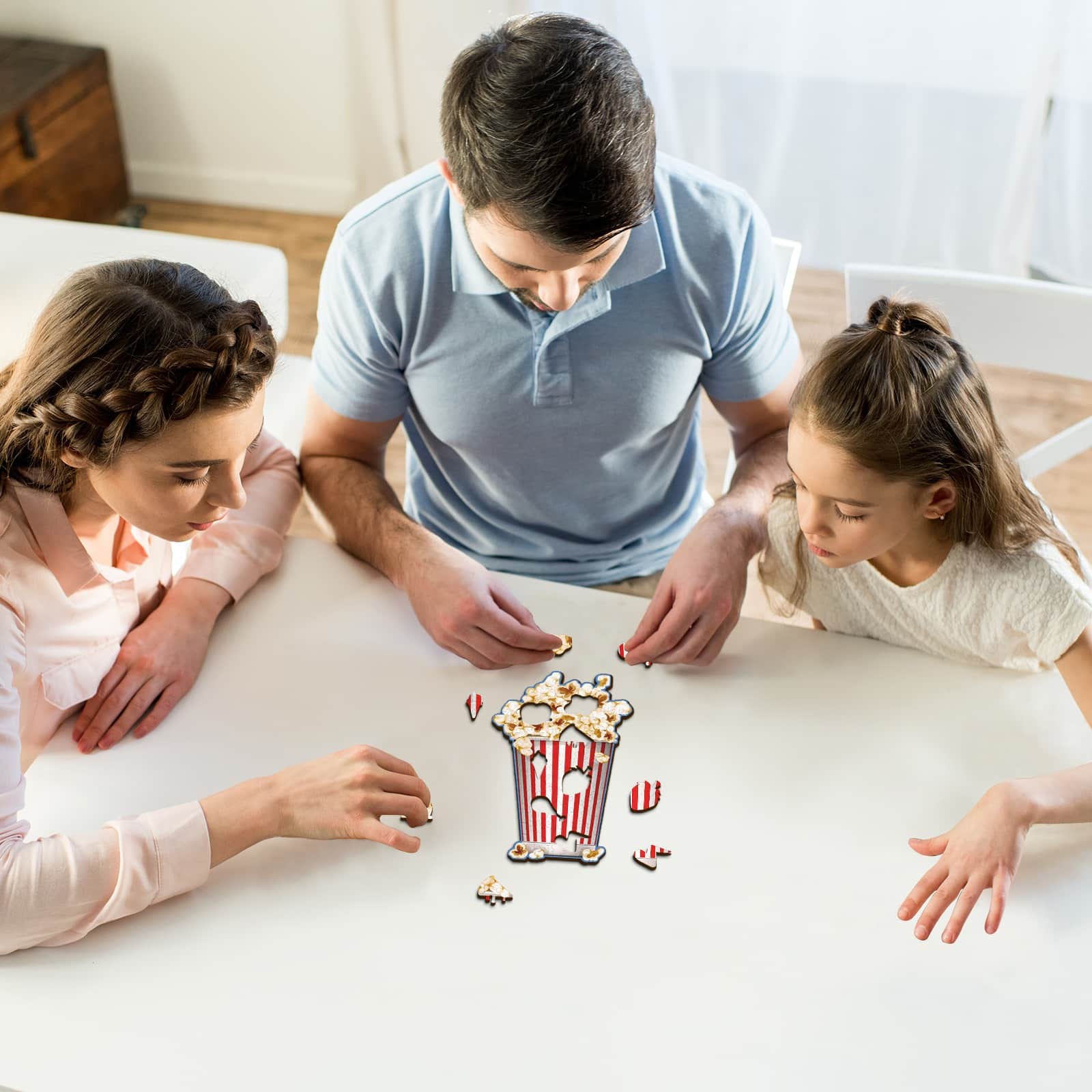 Wooden Jigsaw Puzzle-Popcorn - Image 7