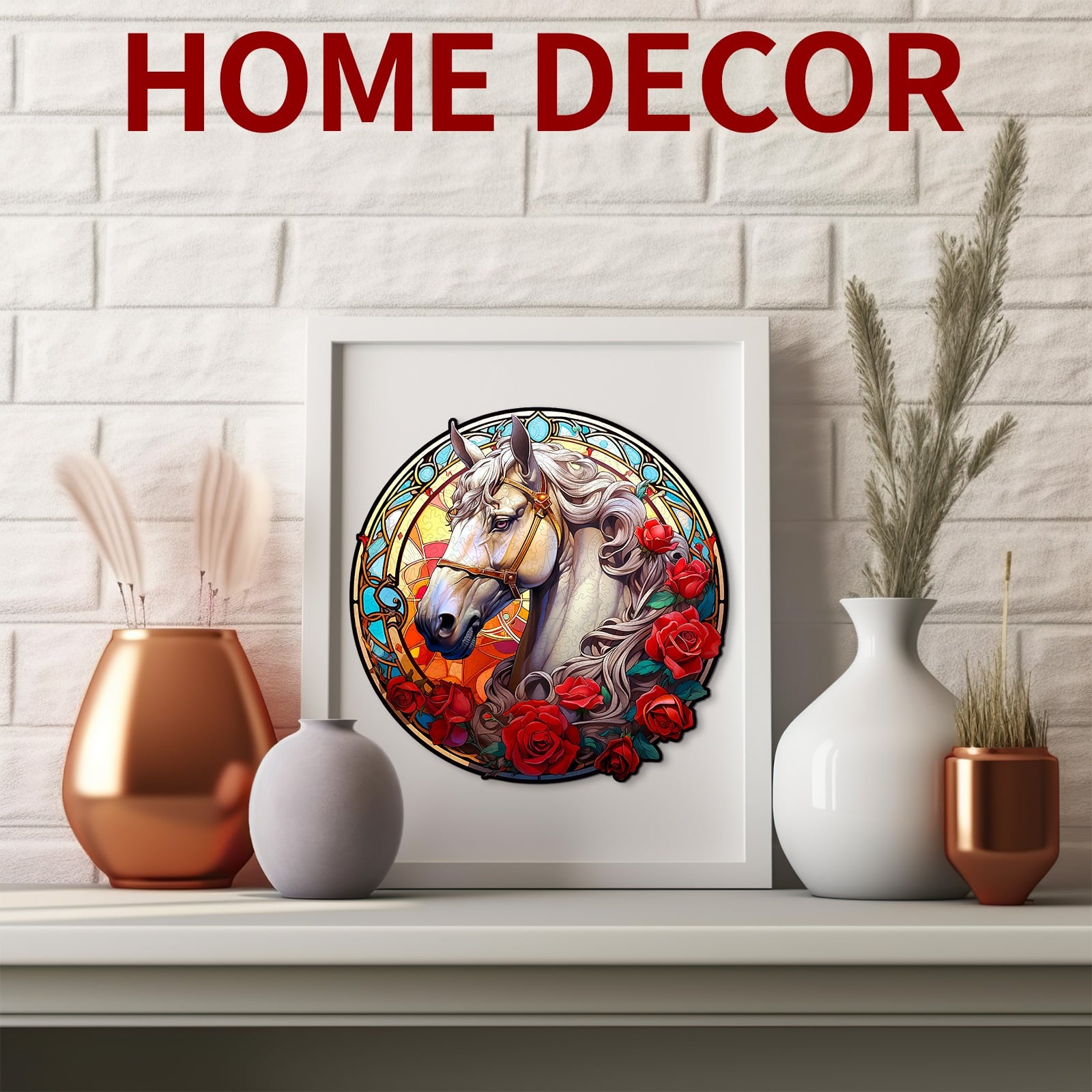 Wooden Jigsaw Puzzle-Shiny Horse - Image 6
