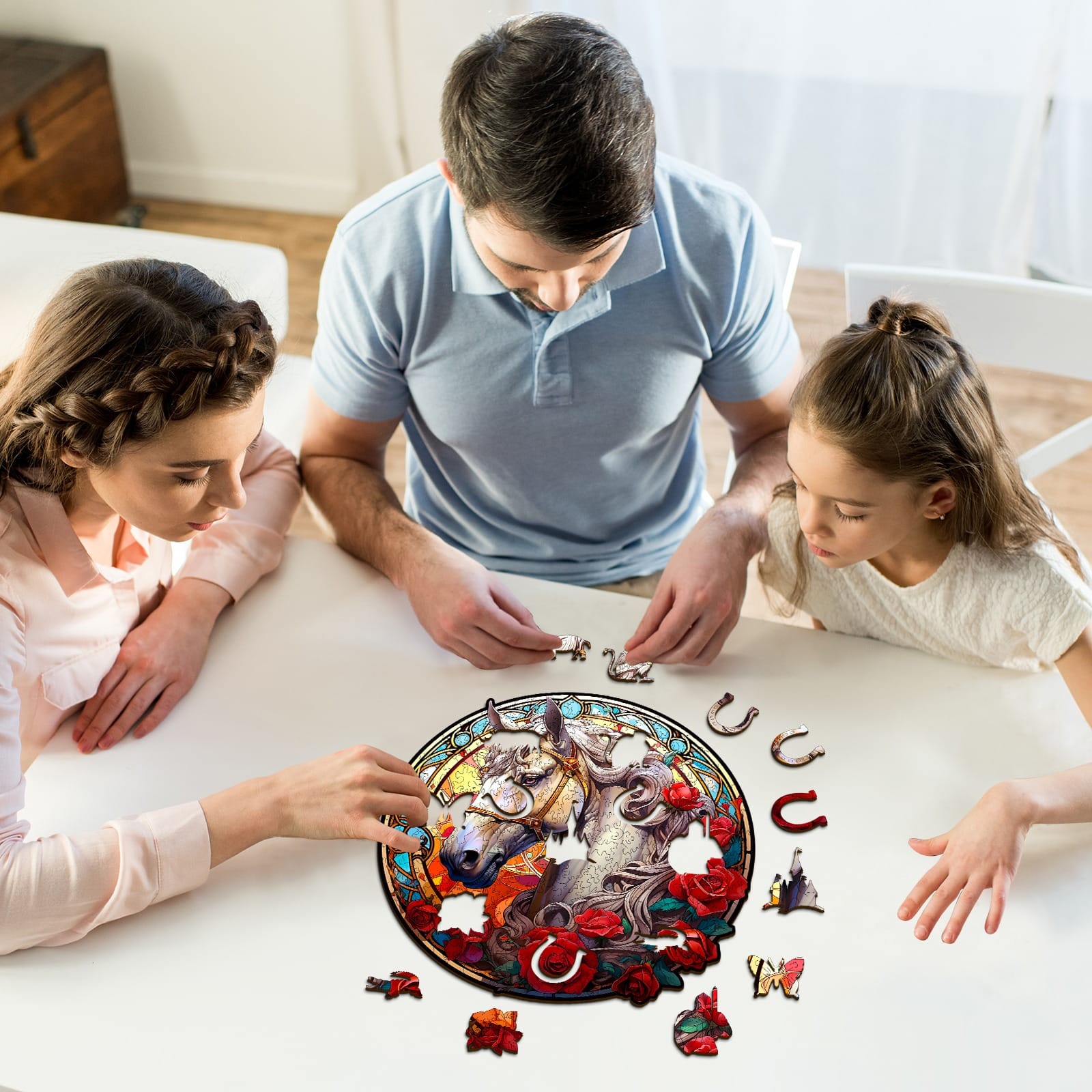 Wooden Jigsaw Puzzle-Shiny Horse - Image 7