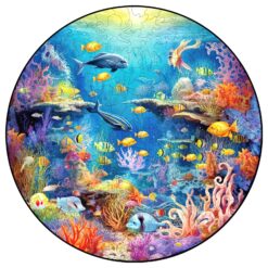 Wooden Jigsaw Puzzle-Underwater World