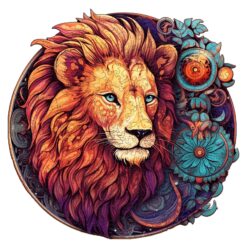 Wooden Jigsaw Puzzle-Yin-Yang Lion-1