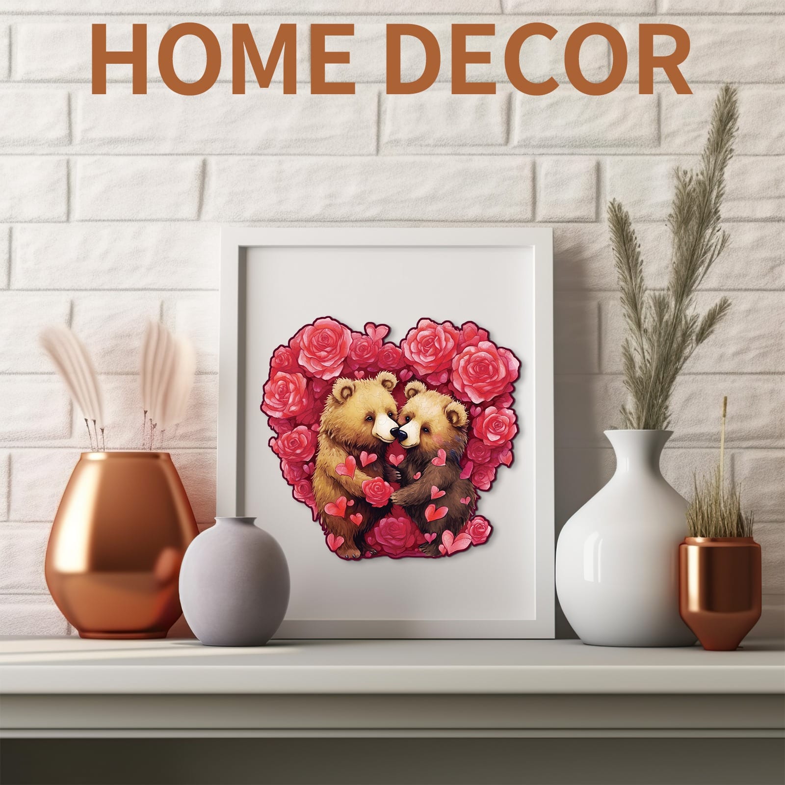 Wooden Jigsaw Puzzle-Eternal Embrace - Image 6