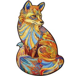 Wooden Jigsaw Puzzle-SOULFUL FOX