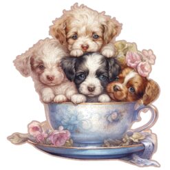 Wooden Jigsaw Puzzle-Cute Puppy