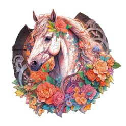 Wooden Jigsaw Puzzle-The Loyal Horse