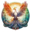 Wooden Jigsaw Puzzle-Mysterious Phoenix