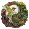 Wooden Jigsaw Puzzle-Yin Yang Hummingbird