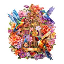 Wooden Jigsaw Puzzle - Garden Symphony