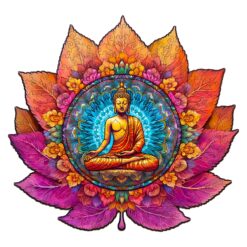Wooden Jigsaw Puzzle - Mandala Buddhism