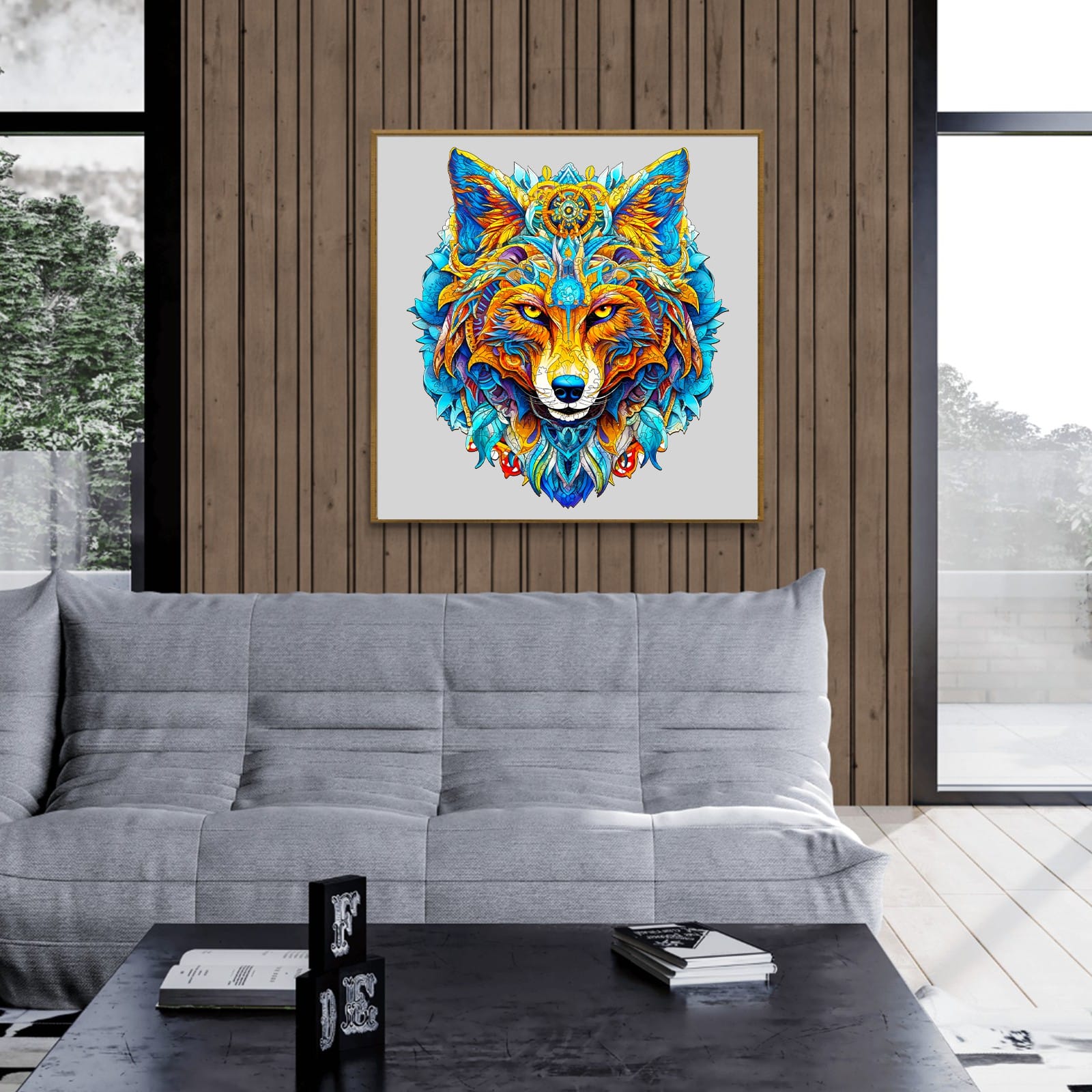 Wooden Jigsaw Puzzle - Ambitious Wolf - Image 8